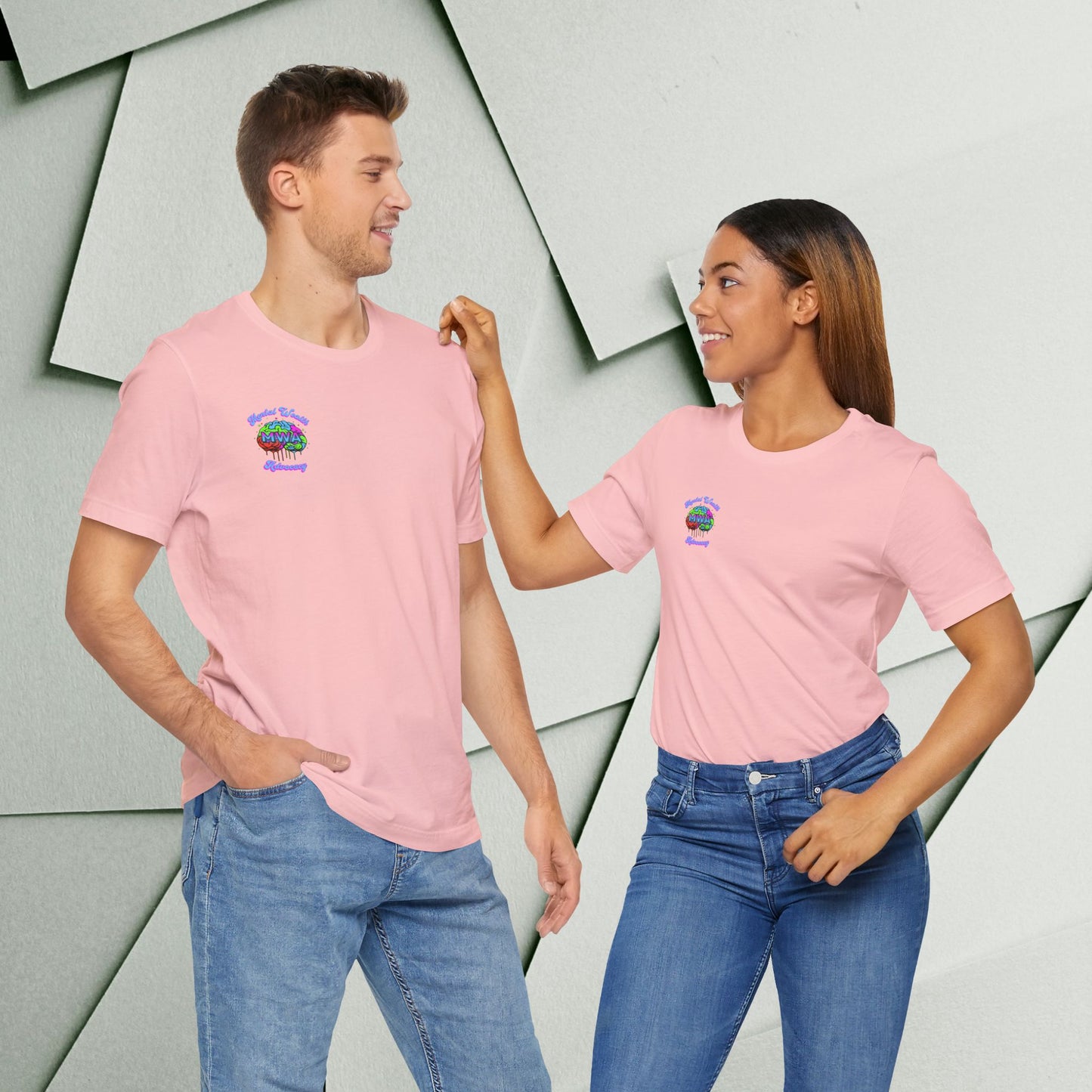 Mind Over Matter Inspirational Tee - Unisex Jersey Short Sleeve Shirt