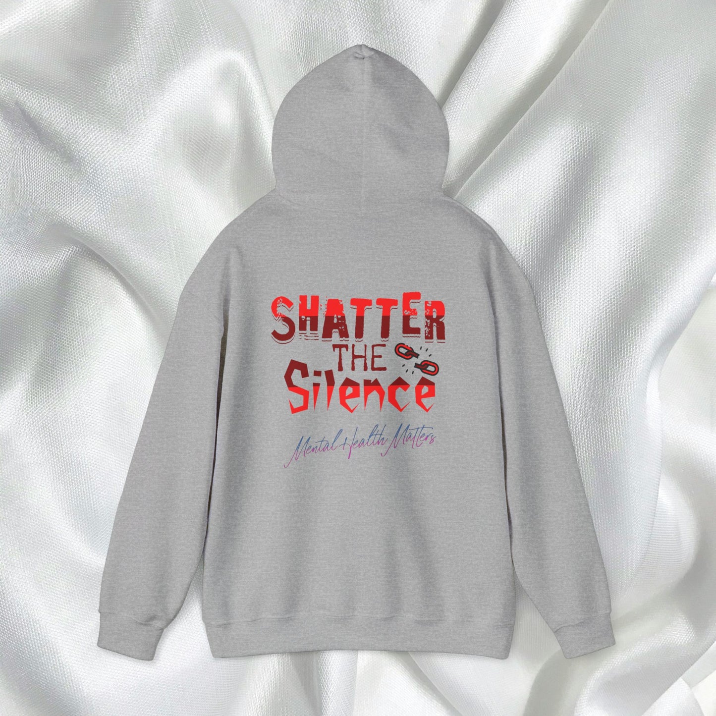 Shatter The Silence, Unisex Hoodie