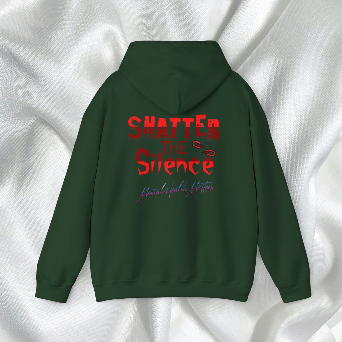 Shatter The Silence, Unisex Hoodie