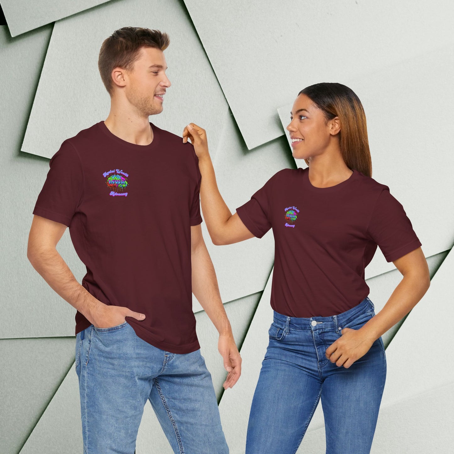 Mind Over Matter Inspirational Tee - Unisex Jersey Short Sleeve Shirt