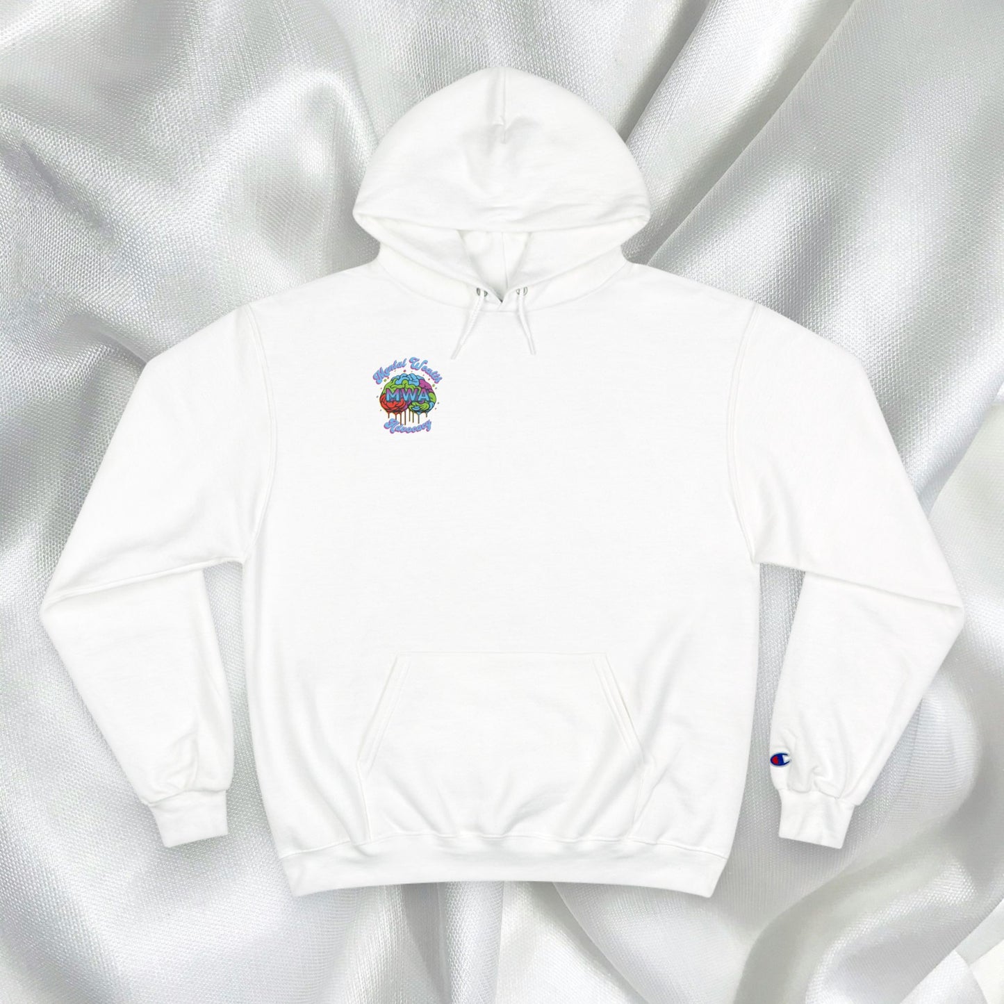 Mind Over Matter Champion Hoodie - Motivational Black Hoodie