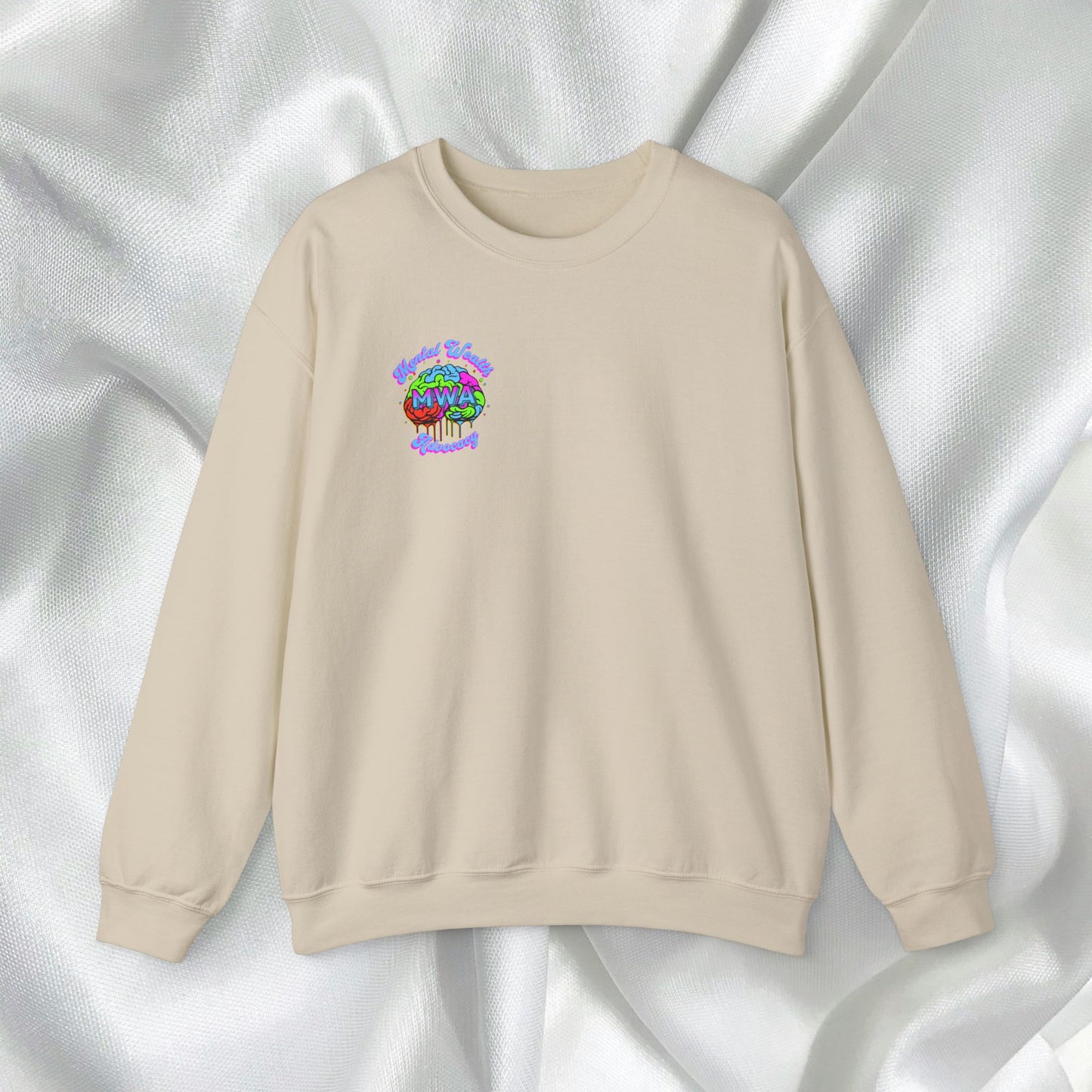 Mind Over Matter Unisex Heavy Blend™ Crewneck Sweatshirt - Motivational Cozy Apparel
