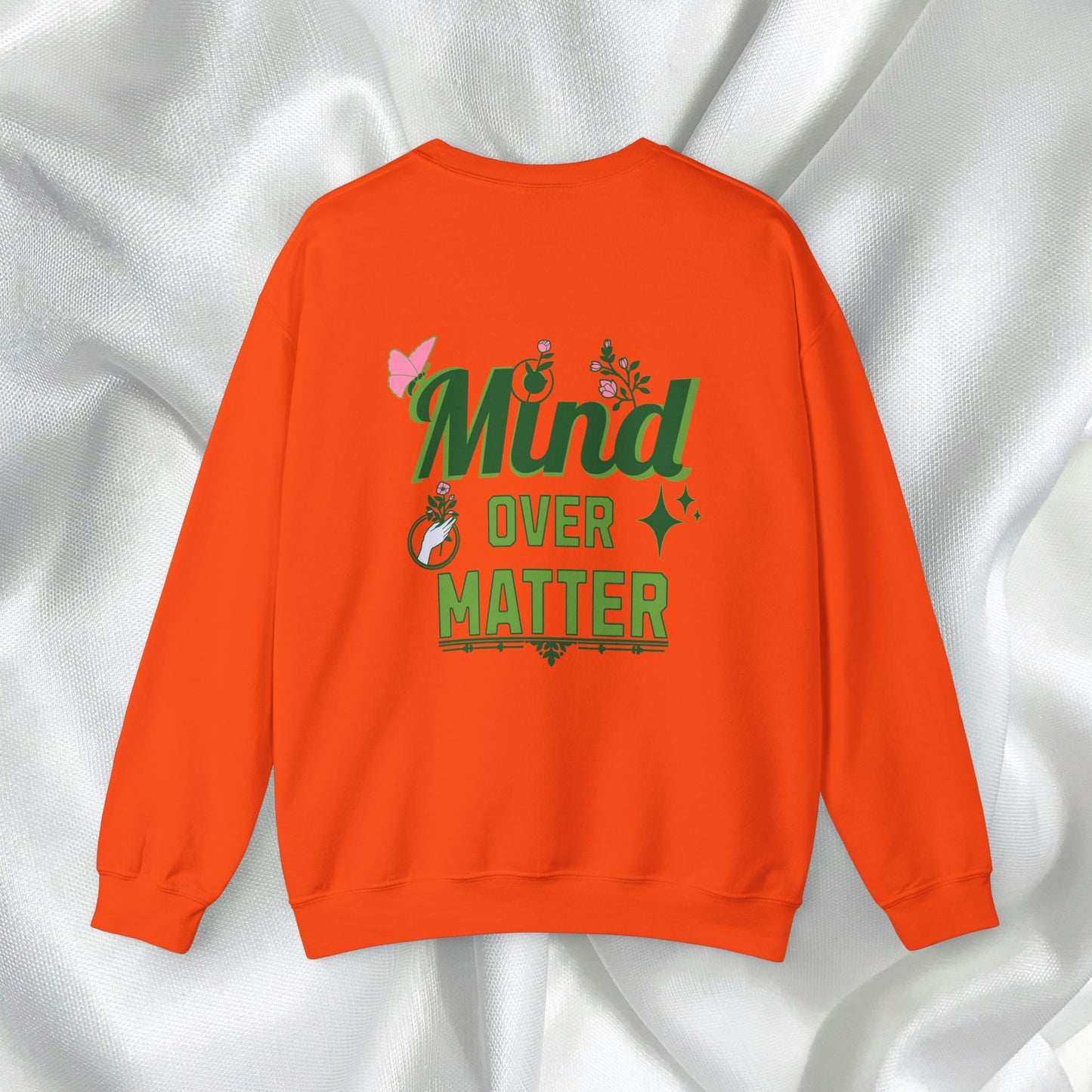 Mind Over Matter Unisex Heavy Blend™ Crewneck Sweatshirt - Motivational Cozy Apparel