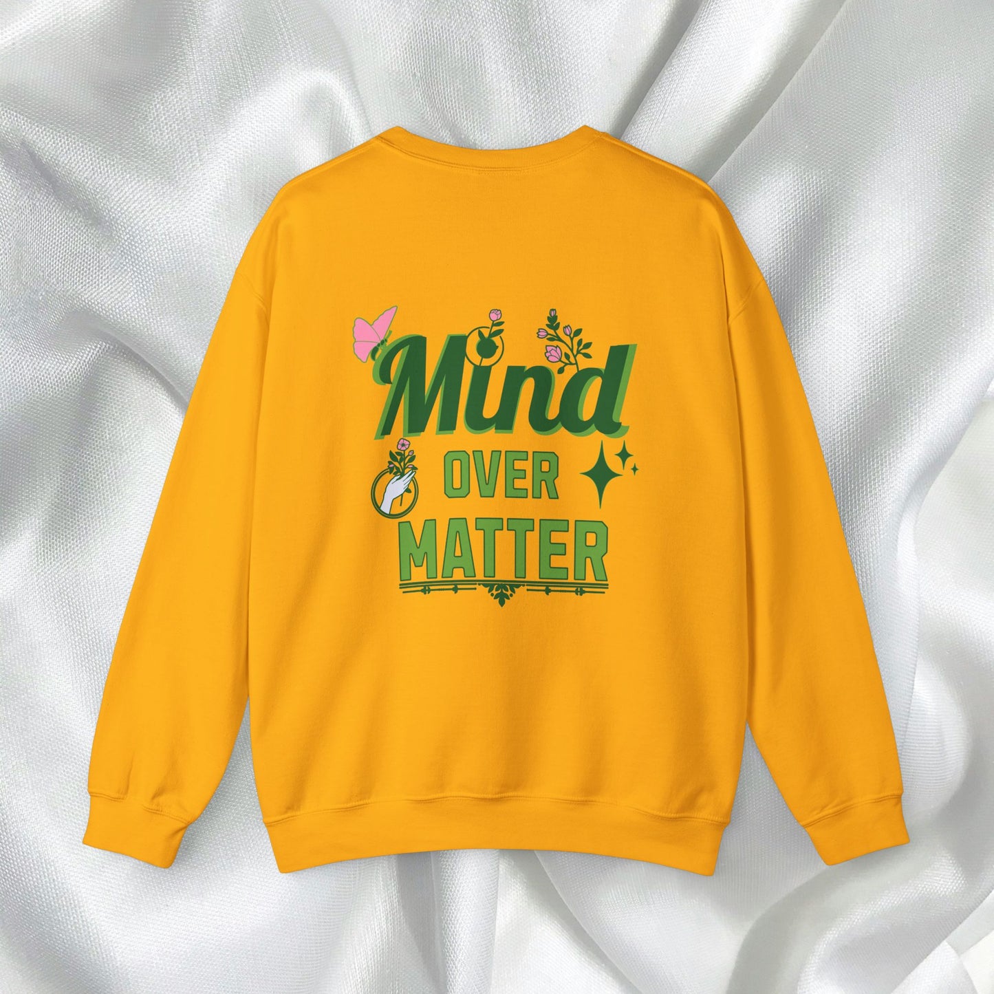 Mind Over Matter Unisex Heavy Blend™ Crewneck Sweatshirt - Motivational Cozy Apparel