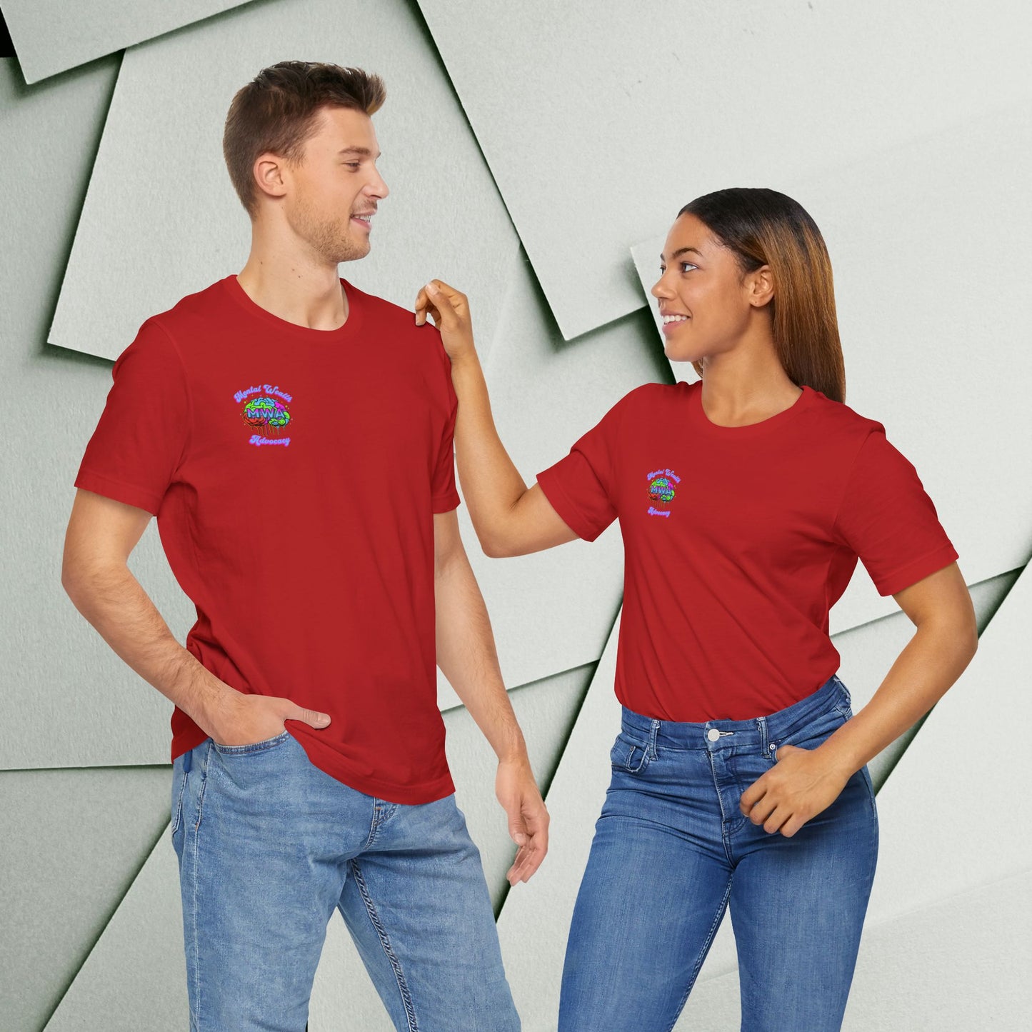 Mind Over Matter Inspirational Tee - Unisex Jersey Short Sleeve Shirt