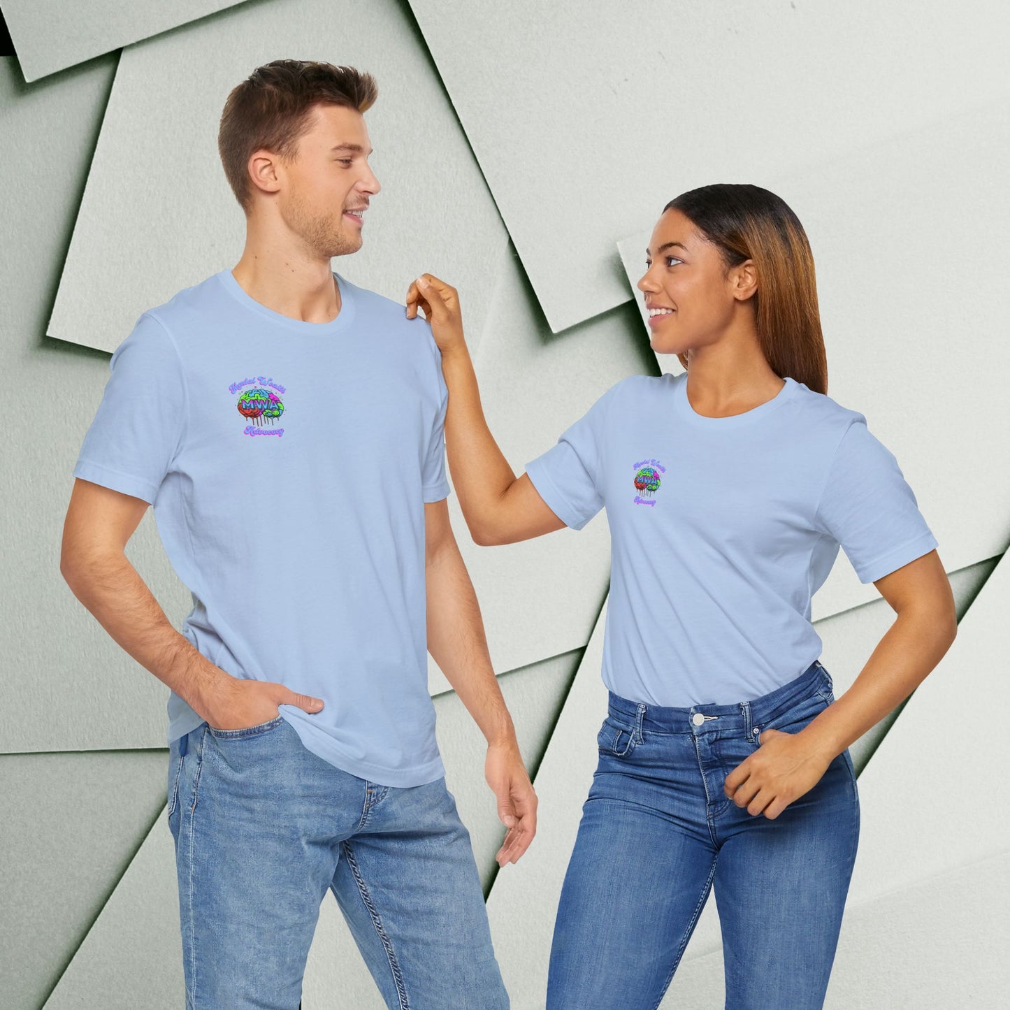 Mind Over Matter Inspirational Tee - Unisex Jersey Short Sleeve Shirt