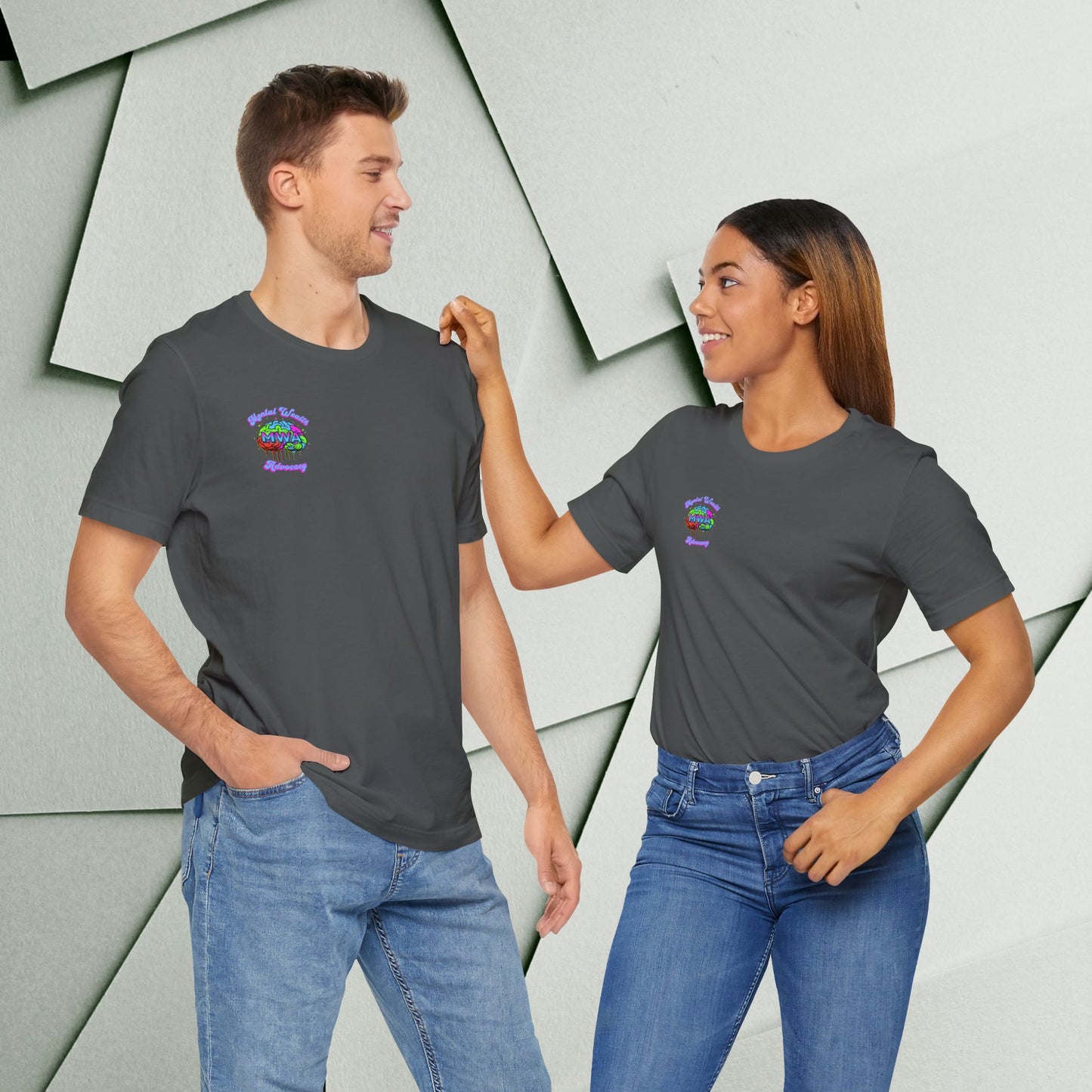 Mind Over Matter Inspirational Tee - Unisex Jersey Short Sleeve Shirt