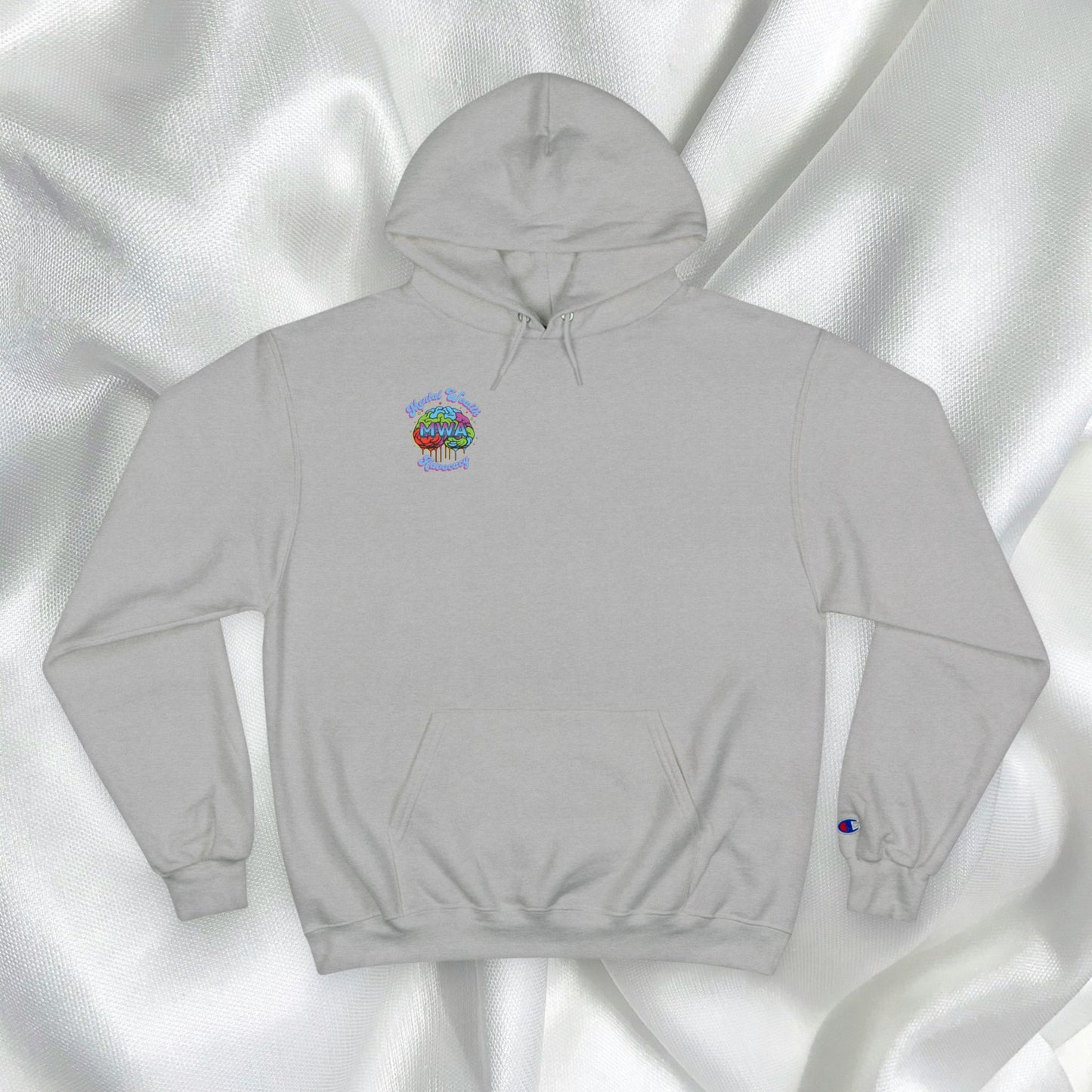 Mind Over Matter Champion Hoodie - Motivational Black Hoodie