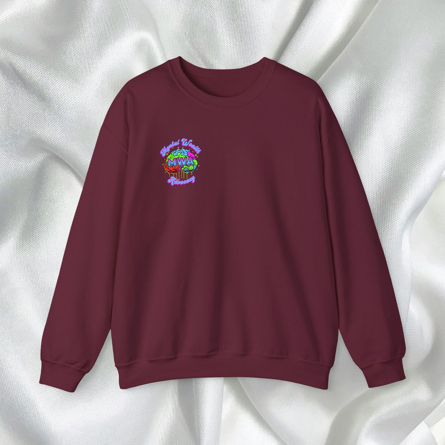 Mind Over Matter Unisex Heavy Blend™ Crewneck Sweatshirt - Motivational Cozy Apparel