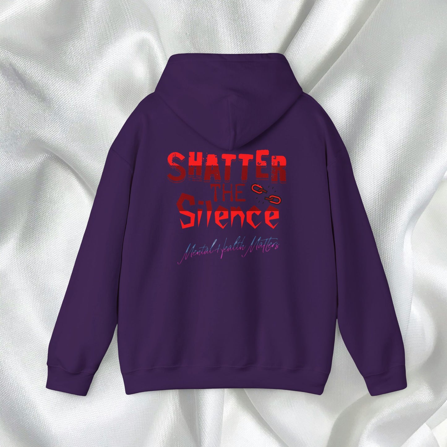 Shatter The Silence, Unisex Hoodie