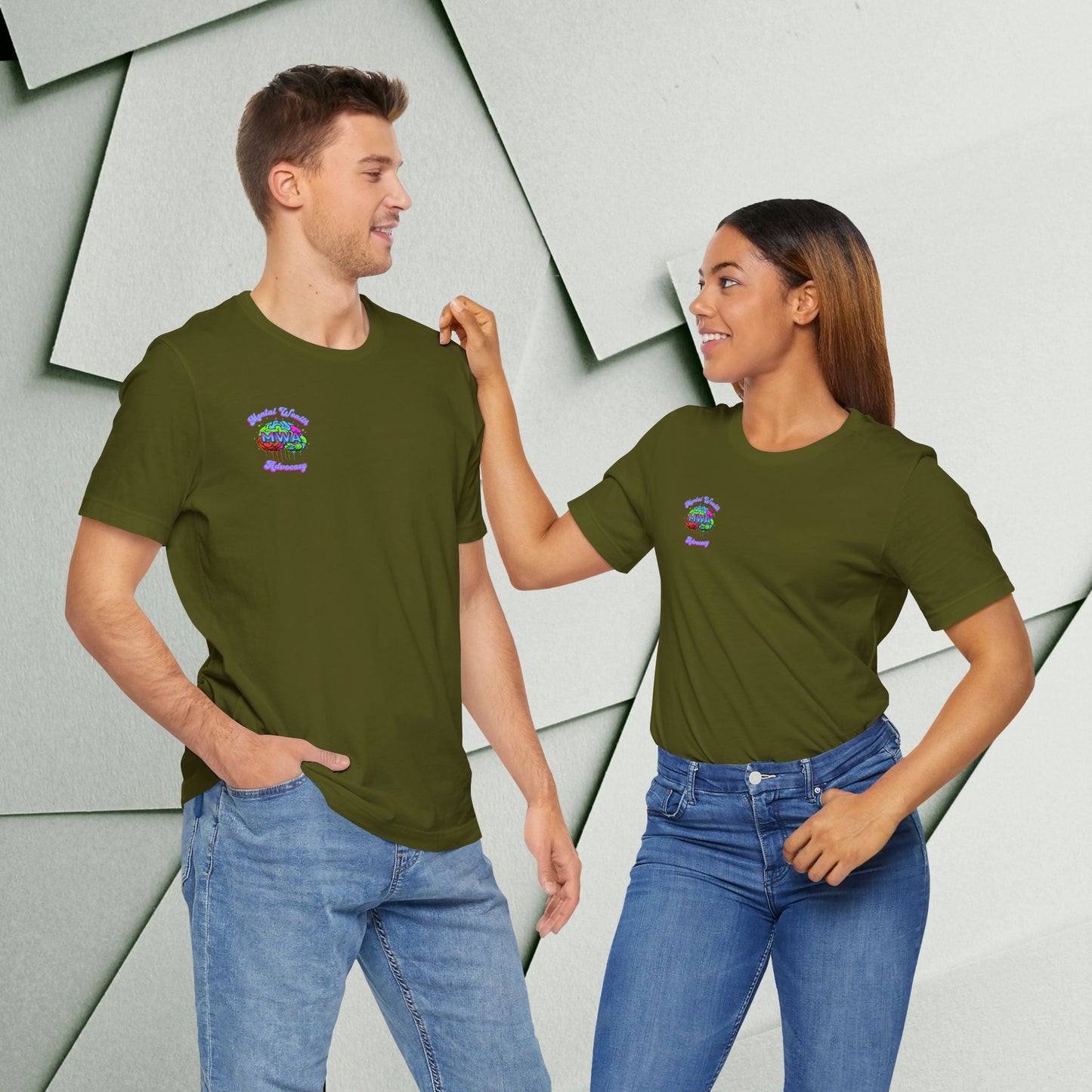 Mind Over Matter Inspirational Tee - Unisex Jersey Short Sleeve Shirt
