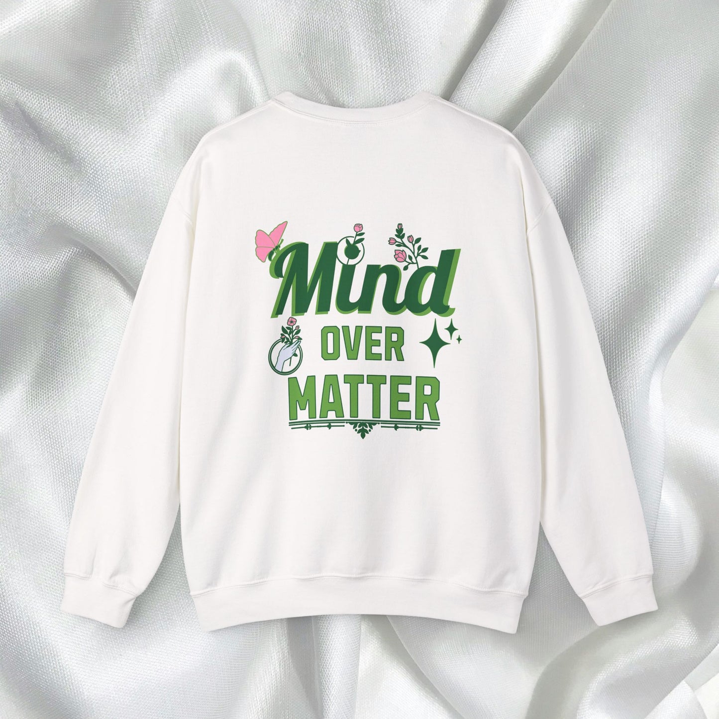 Mind Over Matter Unisex Heavy Blend™ Crewneck Sweatshirt - Motivational Cozy Apparel