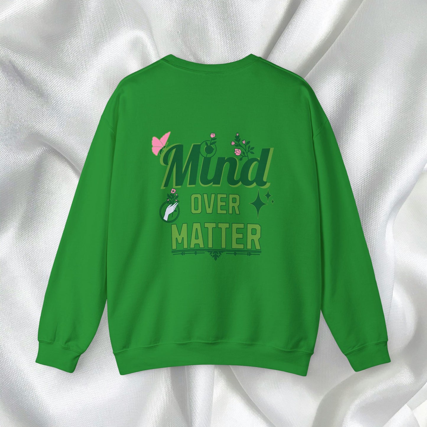 Mind Over Matter Unisex Heavy Blend™ Crewneck Sweatshirt - Motivational Cozy Apparel