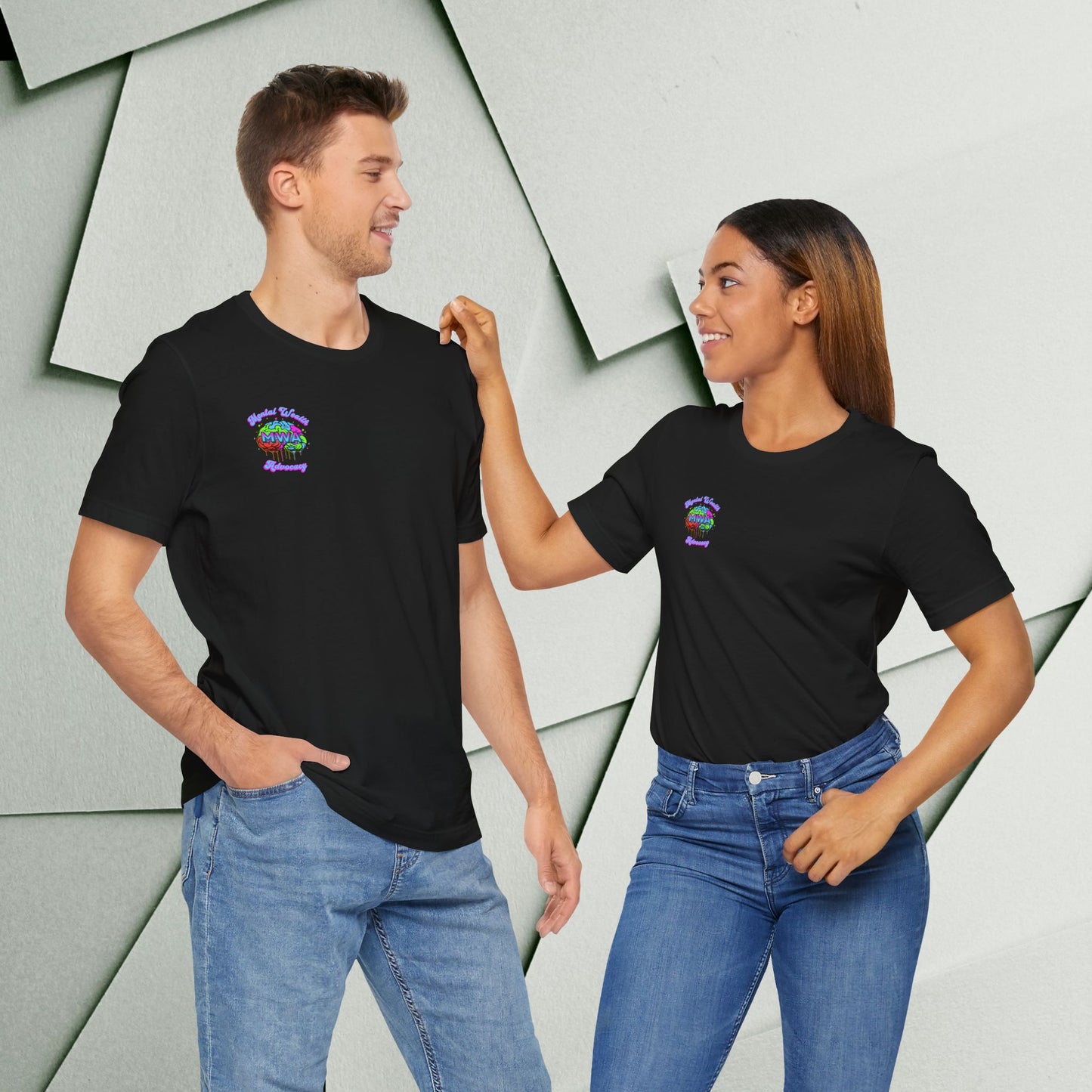 Mind Over Matter Inspirational Tee - Unisex Jersey Short Sleeve Shirt