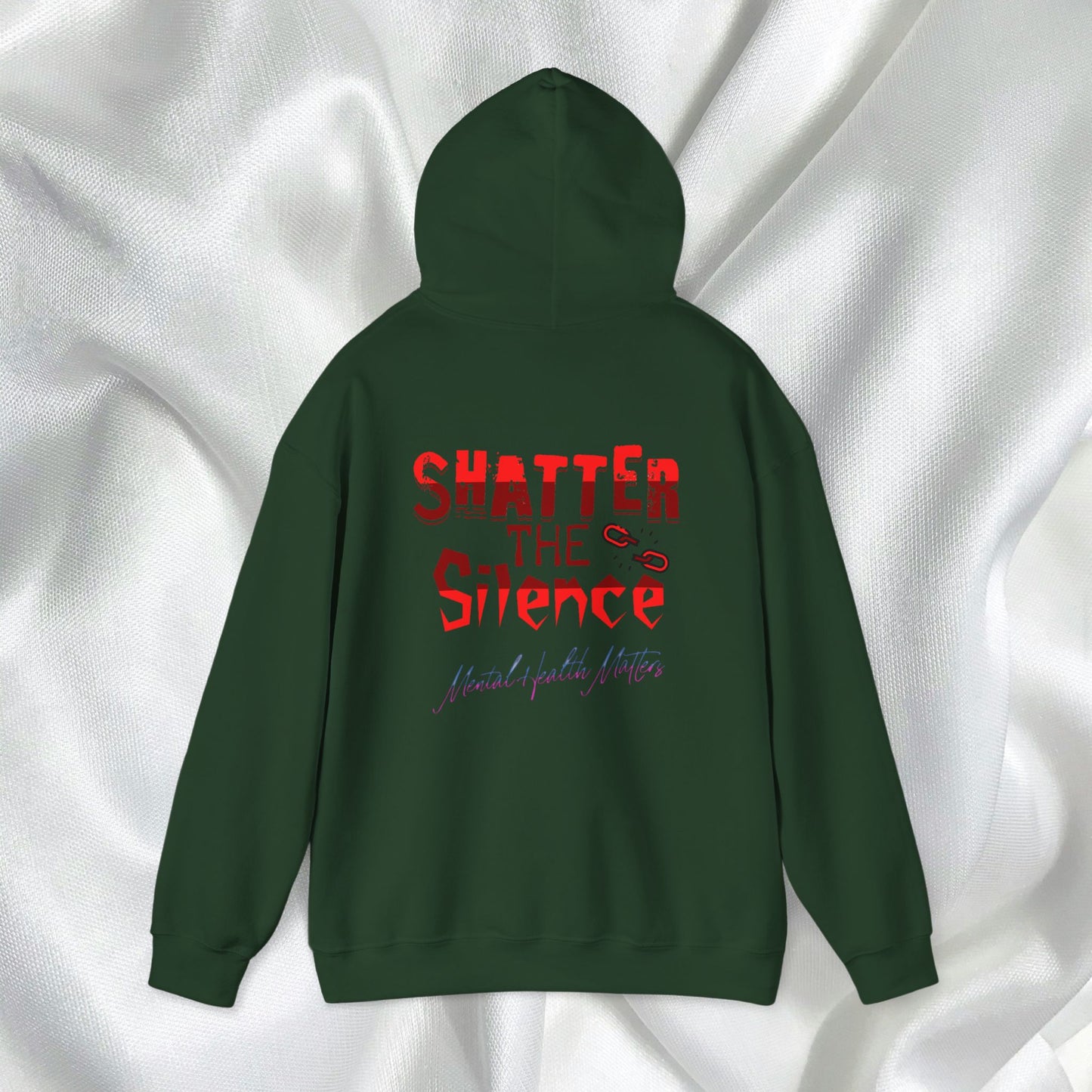 Shatter The Silence, Unisex Hoodie