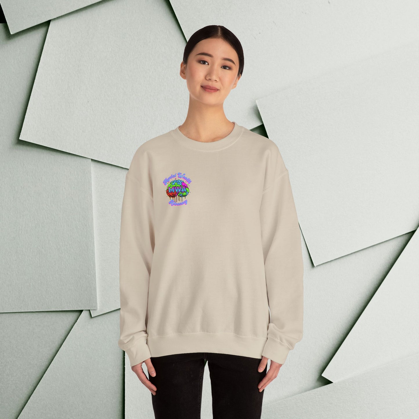 Strength In Vulnerability Unisex Crewneck Sweatshirt Meme Style - Embrace Vulnerability