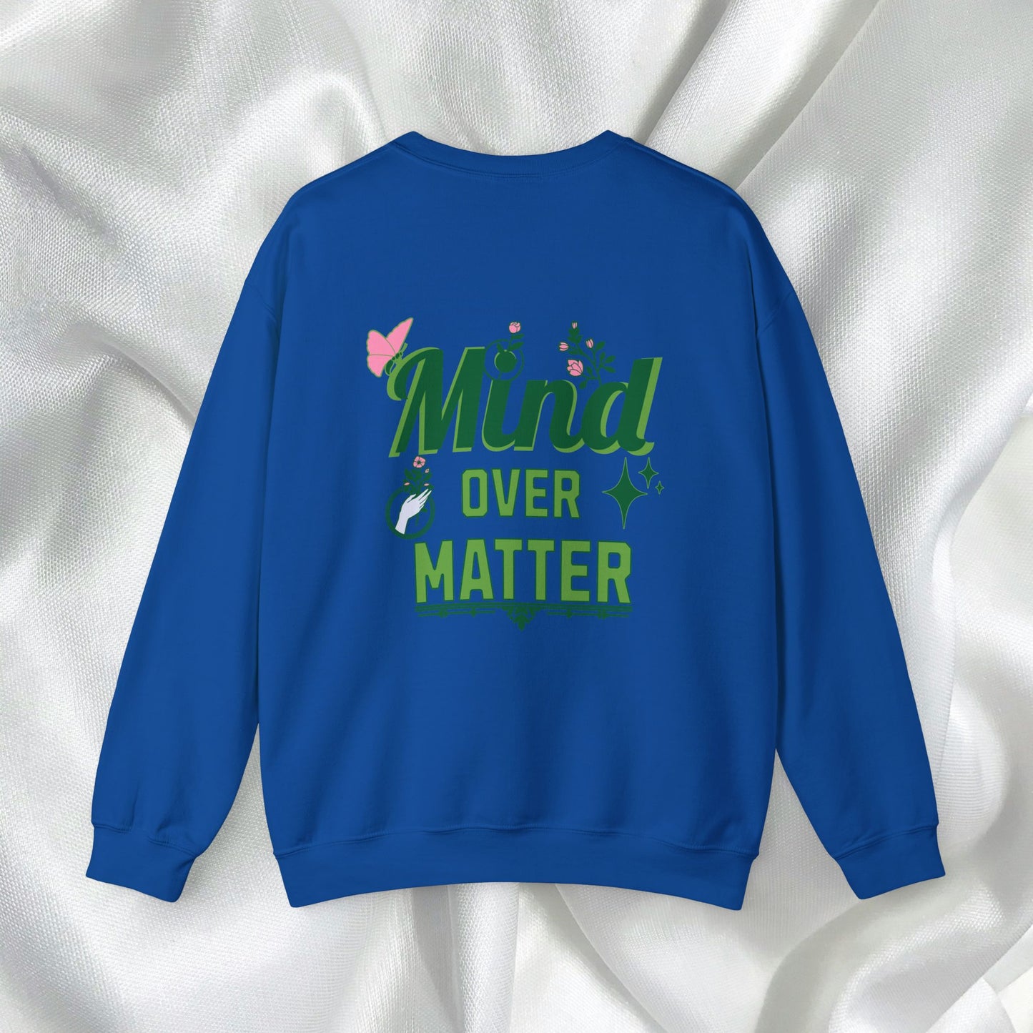 Mind Over Matter Unisex Heavy Blend™ Crewneck Sweatshirt - Motivational Cozy Apparel