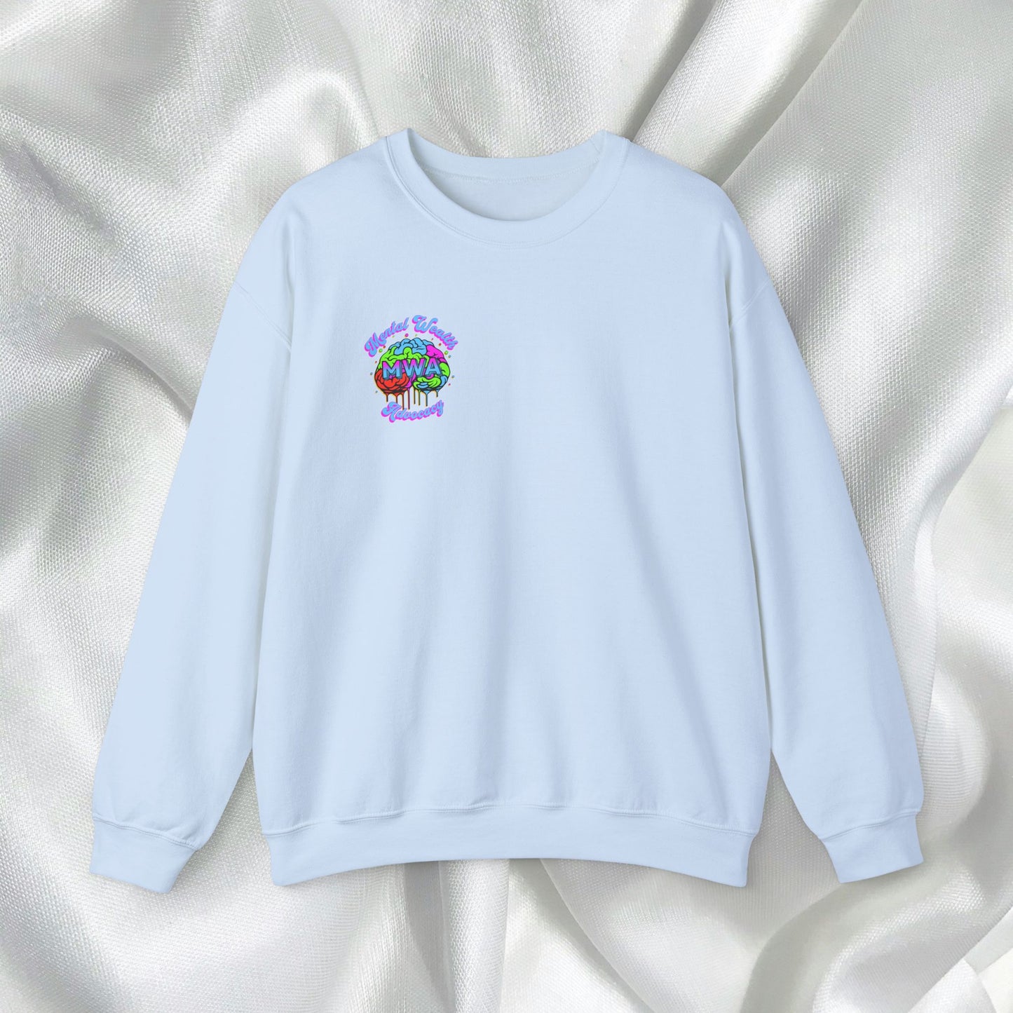 Mind Over Matter Unisex Heavy Blend™ Crewneck Sweatshirt - Motivational Cozy Apparel