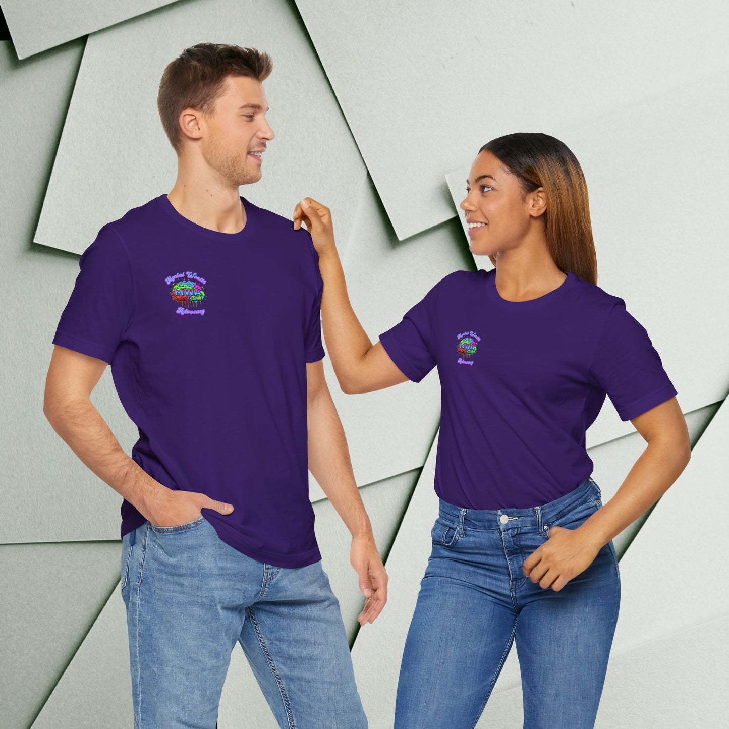 Mind Over Matter Inspirational Tee - Unisex Jersey Short Sleeve Shirt