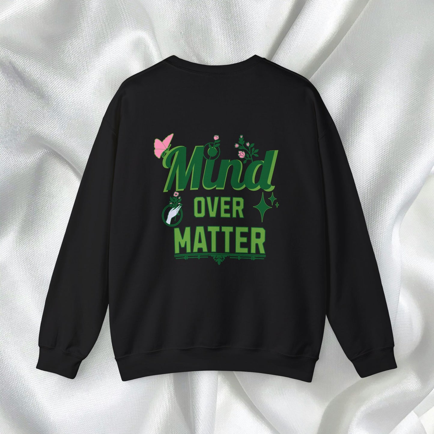 Mind Over Matter Unisex Heavy Blend™ Crewneck Sweatshirt - Motivational Cozy Apparel