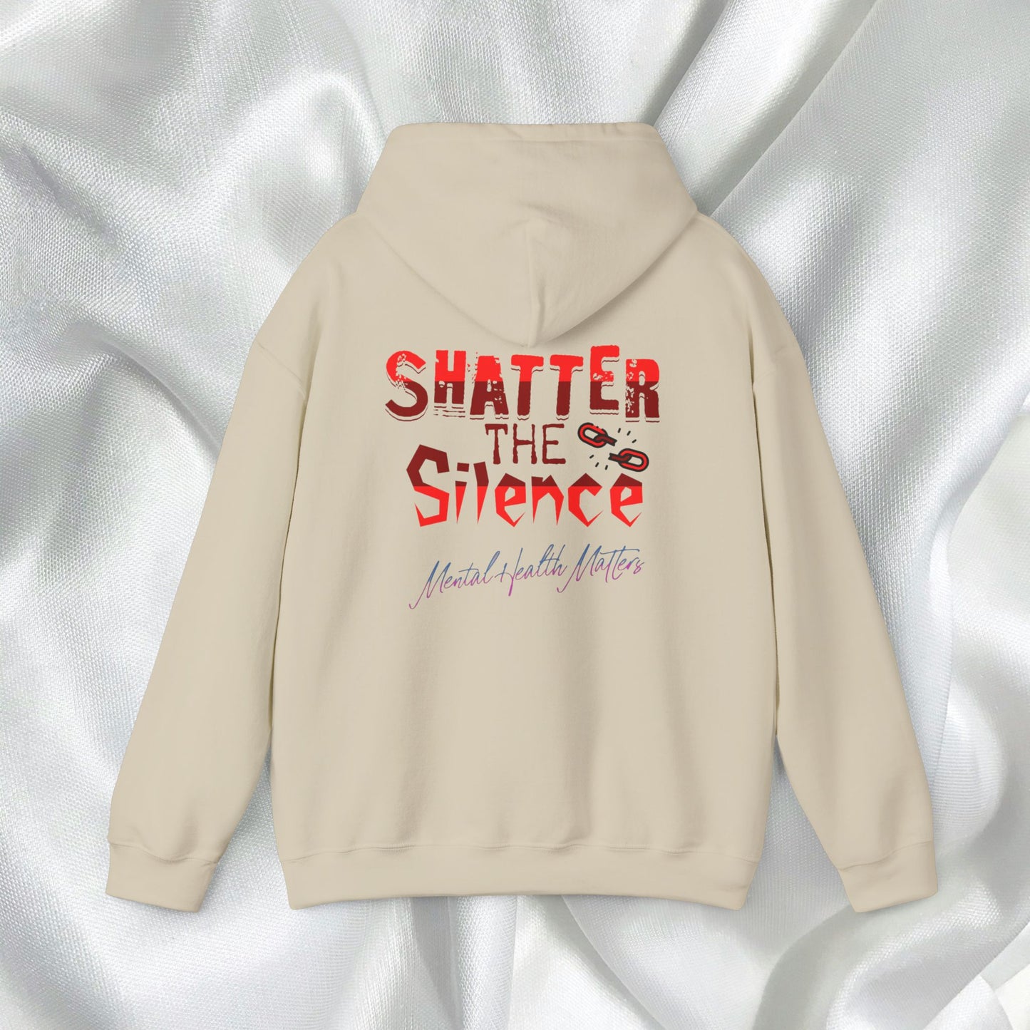 Shatter The Silence, Unisex Hoodie